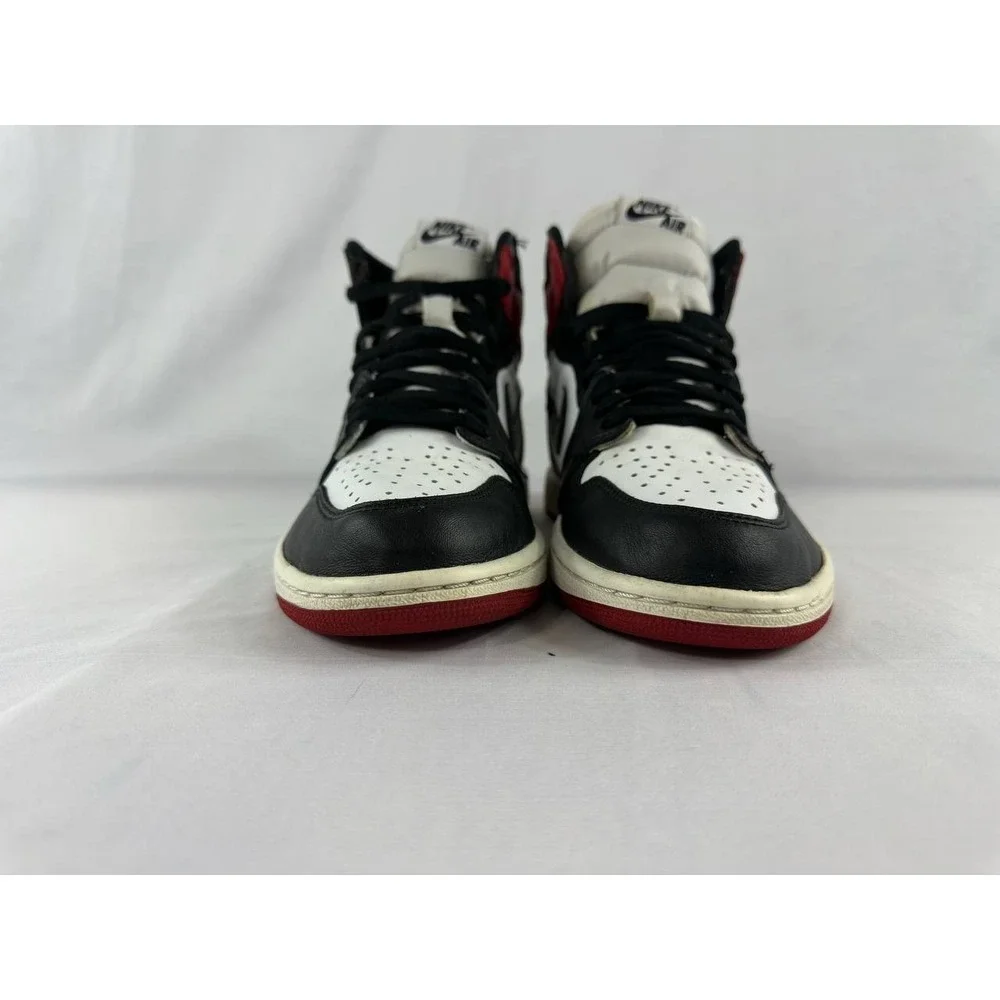 Nike Air Jordan 1 Retro High OG 'Black Toe' 2016 Men's 555088-125 Size 8